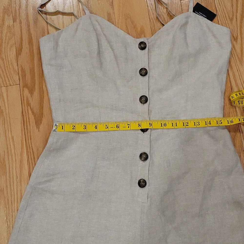 Reformation Torta Linen Jumpsuit